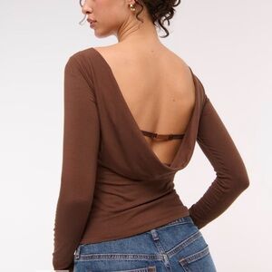 Abercrombie & Fitch bra-free top